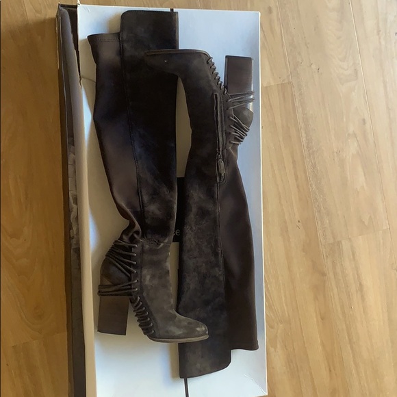 Dolce Vita Nikka Over The Knee Suede Boots sz 7 - Picture 1 of 7